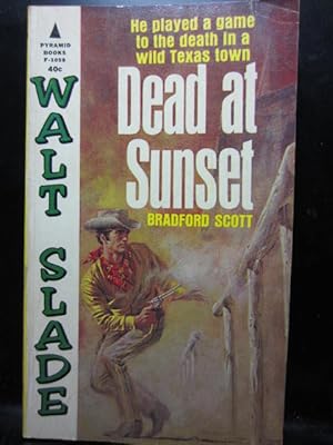 Image du vendeur pour DEAD AT SUNSET mis en vente par The Book Abyss