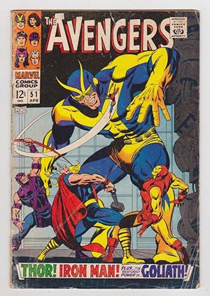 Seller image for The Avengers, No 51 for sale by Heights Catalogues, Books, Comics