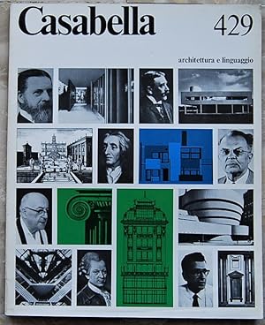 CASABELLA. NUMERO 429. OTTOBRE 1977.