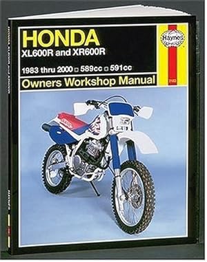 Seller image for Honda XL600R and XR600R Owners Workshop Manual: 1993-2000 (Haynes Owners Workshop Manuals) for sale by WeBuyBooks