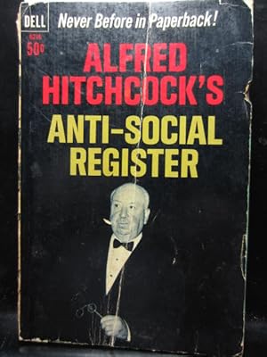 Seller image for ANTI-SOCIAL REGISTER for sale by The Book Abyss