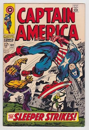 Seller image for Captain America, No 102 for sale by Heights Catalogues, Books, Comics