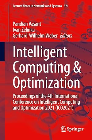 Imagen del vendedor de Intelligent Computing & Optimization a la venta por moluna