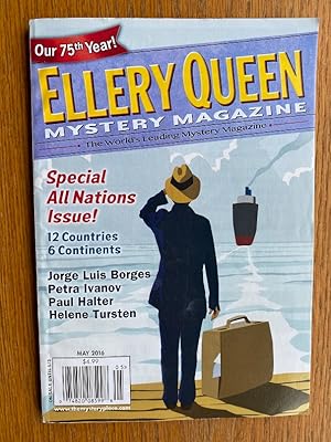 Bild des Verkufers fr Ellery Queen Mystery Magazine May 2016 zum Verkauf von Scene of the Crime, ABAC, IOBA