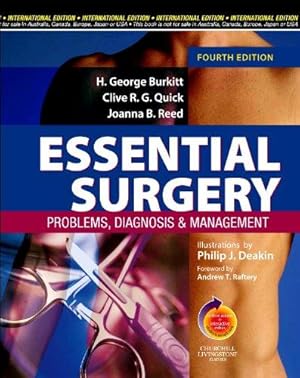 Imagen del vendedor de Essential Surgery : Problems, Diagnosis and Management a la venta por WeBuyBooks