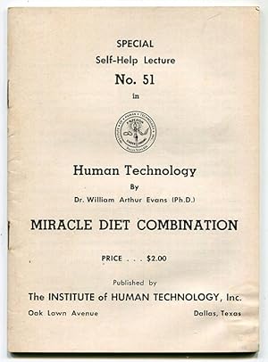 Human Technology Miracle Diet Combination (Special Self-Help Lecture No. 51)