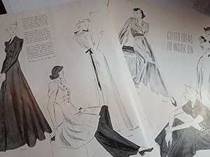 Imagen del vendedor de Article: Gifted Ideas to Work on (Fashion Illustrations) a la venta por Hammonds Antiques & Books