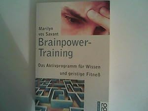 Seller image for Brainpower-Training: Das Aktivprogramm fr Wissen und geistige Fitne for sale by ANTIQUARIAT FRDEBUCH Inh.Michael Simon