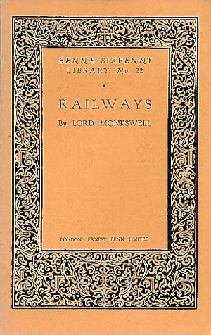 Seller image for Railways. Benn's Sixpenny Library No. 22 for sale by Barter Books Ltd