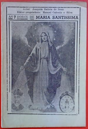 Bild des Verkufers fr As 7 dores de Maria Santissima zum Verkauf von biblion2