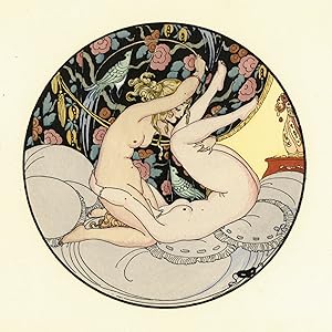 Estampe originale pour Les Délassements d'Eros. 1917-1921