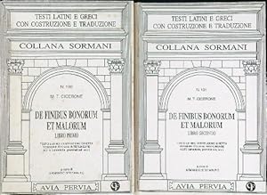 Bild des Verkufers fr De finibus bonorum et malorum 2 vv. zum Verkauf von Librodifaccia