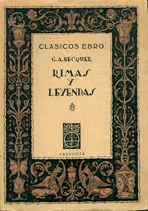 Seller image for Rimas y leyendas - Gustavo Adolfo Becquer for sale by Book Hmisphres