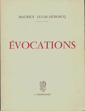Évocations - Maurice Lucas-Duboscq