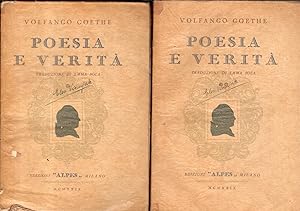 Imagen del vendedor de Poesia e Verit a la venta por Messinissa libri