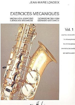 Bild des Verkufers fr Exercices mcaniques vol.1pour saxophone zum Verkauf von AHA-BUCH GmbH