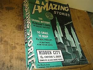 Amazing Stories Quarterly Winter 1947 June 1947 Volume 21 Number 6- July- Number7- August Volume ...