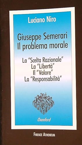 Bild des Verkufers fr Giuseppe Semerari. Il problema morale zum Verkauf von Librodifaccia