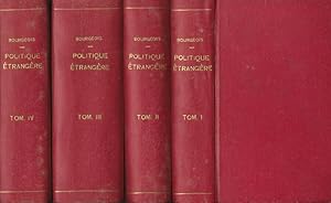 Manuel historique de Politique Étrangère. Tome I, Tome II, Tome III et Tome IV