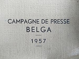 CAMPAGNE DE PRESSE BELGA 1957 (TABAC-CIGARES-CIGARETTES)