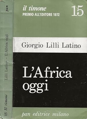 Imagen del vendedor de L'Africa oggi a la venta por Biblioteca di Babele