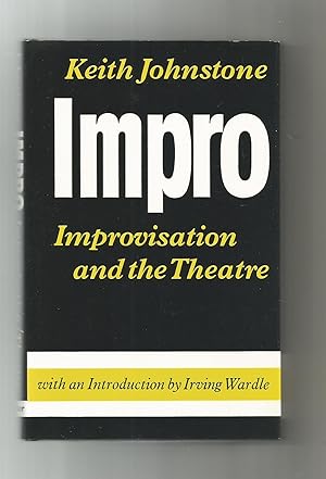 Bild des Verkufers fr Impro. Improvisation and the Theatre. zum Verkauf von Librera El Crabo