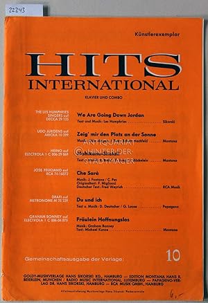 Seller image for Hits International 10. for sale by Antiquariat hinter der Stadtmauer