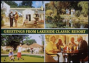 Hayling Island Lakeside Warner Holiday Resort Official Postcard