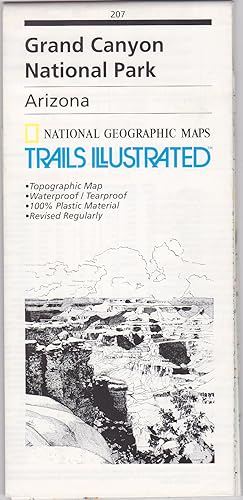 Seller image for Grand Canyon National Park, Arizona (National Geographic Maps / Trails Illustrated, 207) for sale by Books of the World