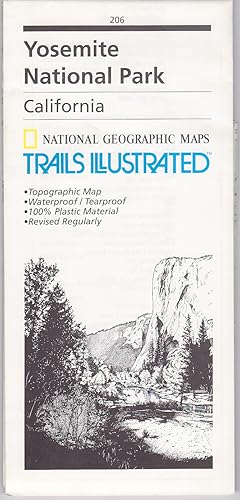 Seller image for Yosemite National Park, California (National Geographic Maps / Trails Illustrated, 206) for sale by Books of the World