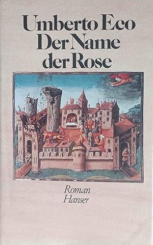 Bild des Verkufers fr Der Name der Rose, Roman, Aus dem Italienischen von Burkhart Kroeber, zum Verkauf von Logo Books Buch-Antiquariat