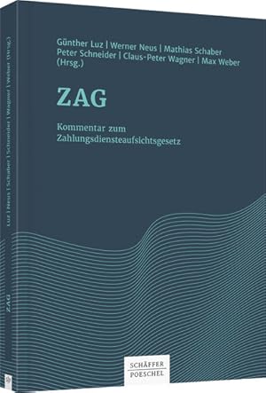 Seller image for ZAG Kommentar zum Zahlungsdiensteaufsichtsgesetz for sale by Berliner Bchertisch eG
