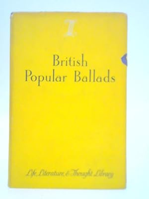 Bild des Verkufers fr British Popular Ballads zum Verkauf von World of Rare Books