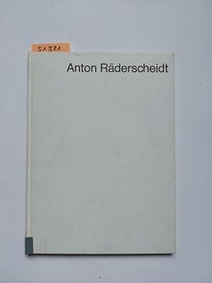 Immagine del venditore per Anton Rderscheidt. Horst Richter / Monographien zur rheinisch-westflischen Kunst der Gegenwart ; Bd. 44 venduto da Versandantiquariat Claudia Graf