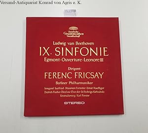 IX. Sinfonie : Egmont-Ouverture : Leonore III : Ferenc Fricsay : Berliner Philharmoniker : 2 LP B...