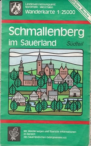 Bild des Verkufers fr Schmallenberg im Sauerland. Sdteil. zum Verkauf von Rheinlandia Verlag