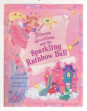 PROMOTIONAL CARD for PRINCESS JEWELIANA AND THE SPARKLING RAINBOW BALL.