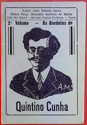 Seller image for 2o Volume - As Anedotas de Quintino Cunha for sale by biblion2