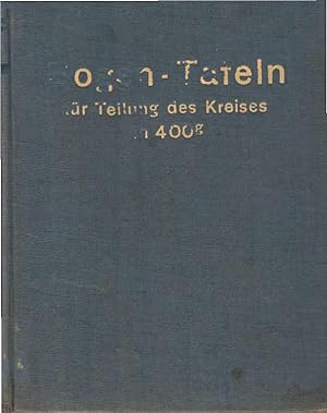 Taschenbuch zum Abstecken von Kreisbogen mit und ohne Übergangsbogen. Max Höfer. Begründet v. O. ...