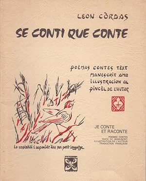 Imagen del vendedor de Se conti que conte. Je conte et raconte a la venta por Librairie du Bacchanal