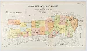 Drildool Bore Water Trust District Plan shewing proposed Boundaries.