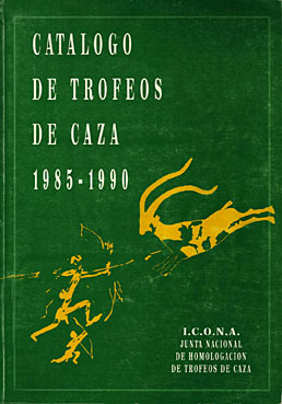 Imagen del vendedor de CATALOGO DE TROFEOS DE CAZA 1985-1990 a la venta por CAZAYLIBROS.COM
