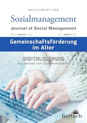 Bild des Verkufers fr Gemeinschaftsfrderung im Alter : Digitalisierung als Aufgabe von Sozialmanagement zum Verkauf von AHA-BUCH GmbH