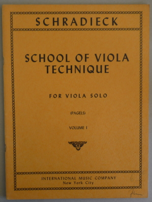 Immagine del venditore per School of Viola Technique. For Viola Solo. Volume 1 venduto da Elops e.V. Offene Hnde