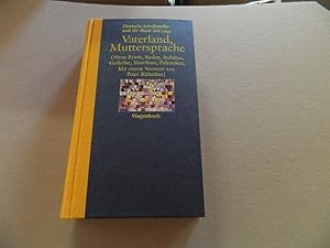 Bild des Verkufers fr Vaterland, Muttersprache : deutsche Schriftsteller und ihr Staat seit 1945. zsgest. von Klaus Wagenbach . Mit einem Vorw. von Peter Rhmkorf zum Verkauf von Versandantiquariat Schfer