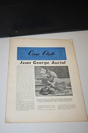 Cine Club. Publicación del Cine Club del Uruguay. Año III, nº 11. Junio 1950.