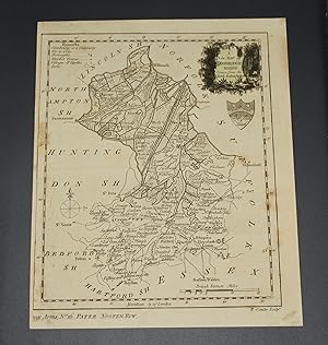 Image du vendeur pour ORIGINAL ENGRAVED ANTIQUE MAP OF CAMBRIDGESHIRE. ?A New Map of Cambridgeshire, Drawn from the Latest Authorities.? mis en vente par PROCTOR / THE ANTIQUE MAP & BOOKSHOP