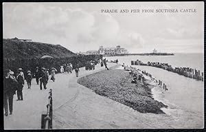 Southsea Castle & Pier Hants Vintage Postcard