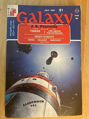Seller image for Galaxy with IF Science Fiction July 1975 for sale by biblioboy