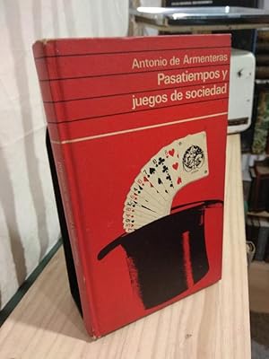 Immagine del venditore per Pasatiempos y juegos de sociedad venduto da Libros Antuano